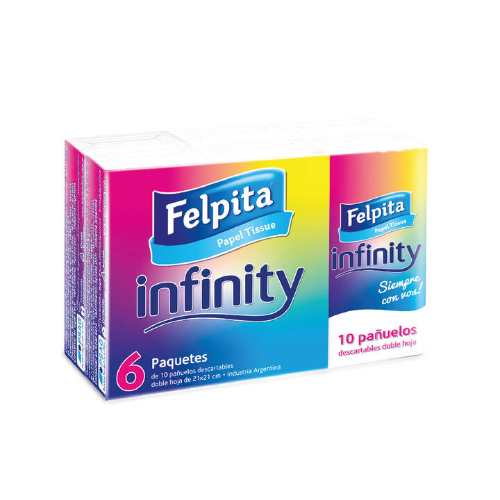 PAÑUELOS FELPITA INFINITY BUNDLE 6X10 