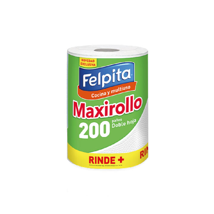 ROLLO DE COCINA FELPITA X 1 U. - 200 PAÑOS