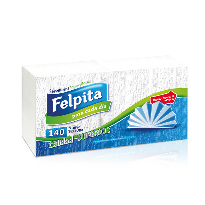 SERVILLETAS FELPITA - 140 U.