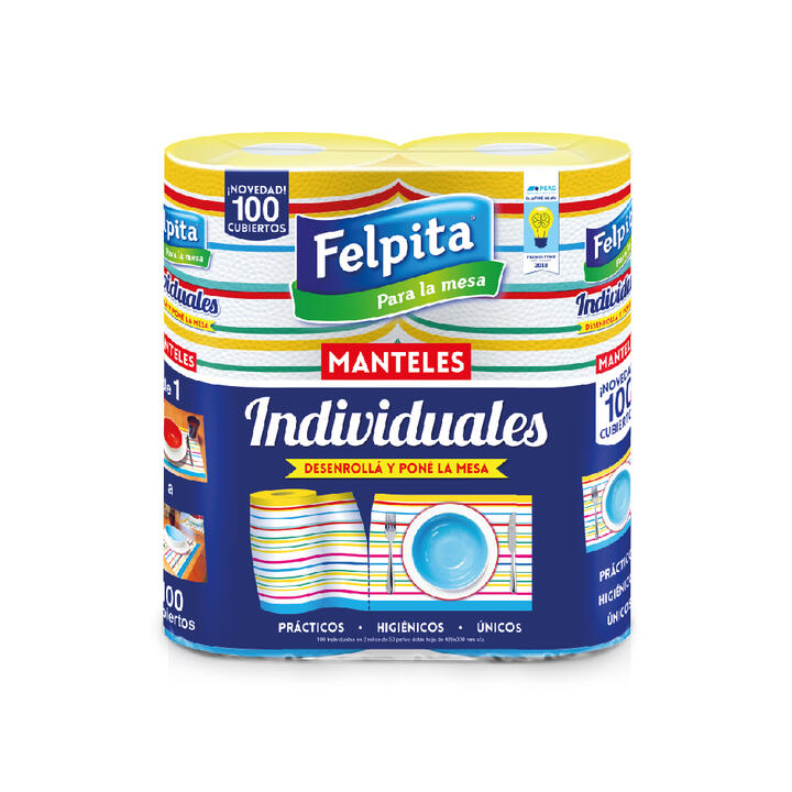 MANTELES INDIVIDUALES FELPITA - 70 PAÑOS - DECO