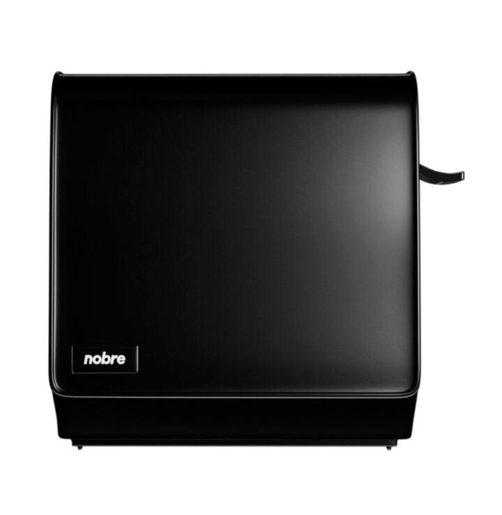 DISPENSER P/ TOALLA EN ROLLO CON PALANCA NEGRO - NOBRE