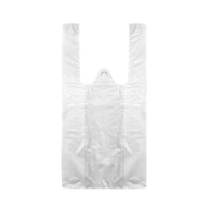 BOLSA CAMISETA BLANCA - 60X80 CM / 100 U.