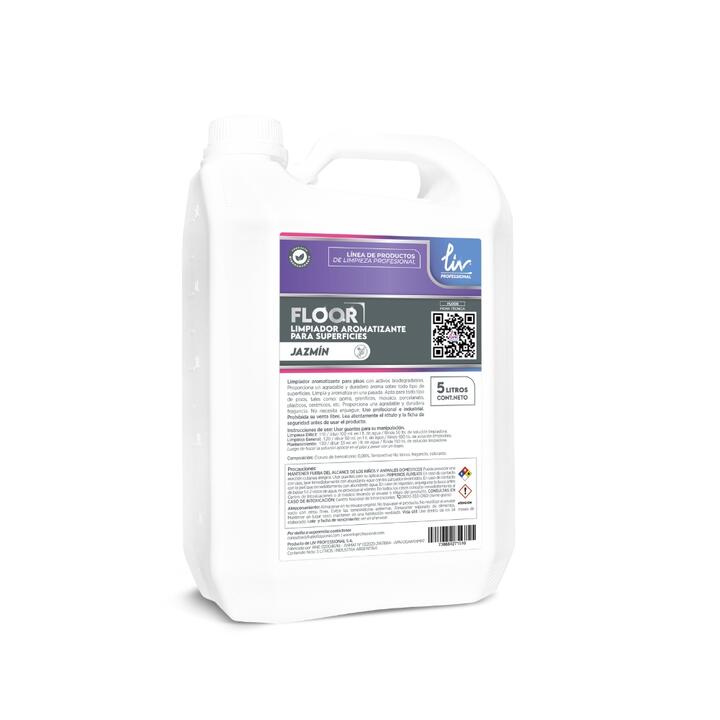 FLOOR DESODORANTE BACTERICIDA DE PISOS JAZMIN - 5 L