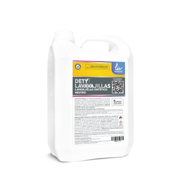 DETY DETERGENTE  NEUTRO - 5 L