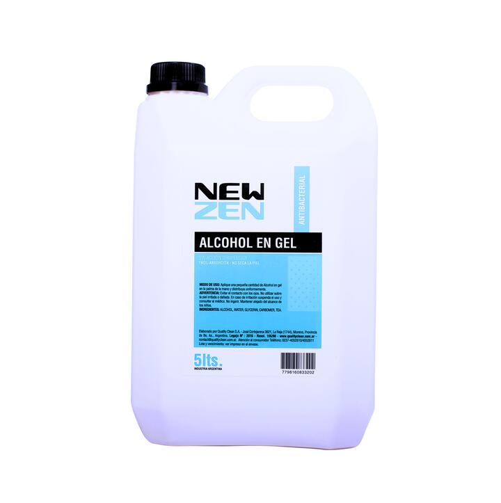 ALCOHOL EN GEL ANTIBACTERIAL - 5 L