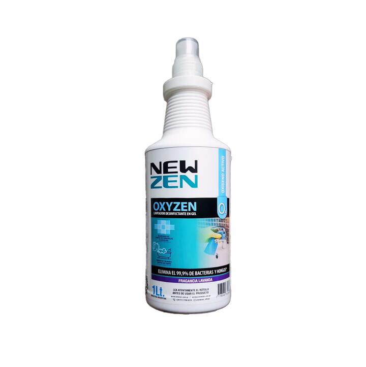 LIMPIADOR DESINFECTANTE EN GEL - OXYZEN - 1L