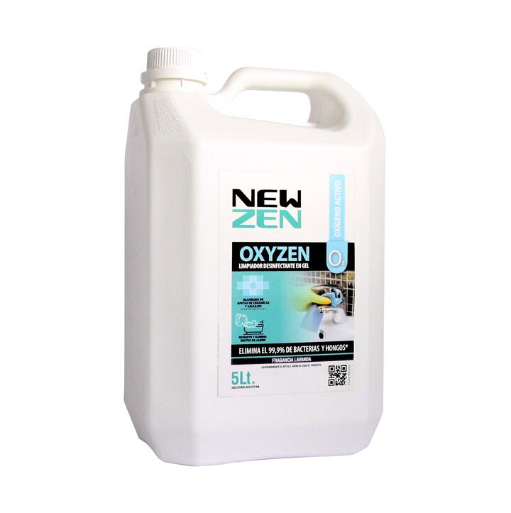 LIMPIADOR DESINFECTANTE EN GEL - OXYZEN - 5L