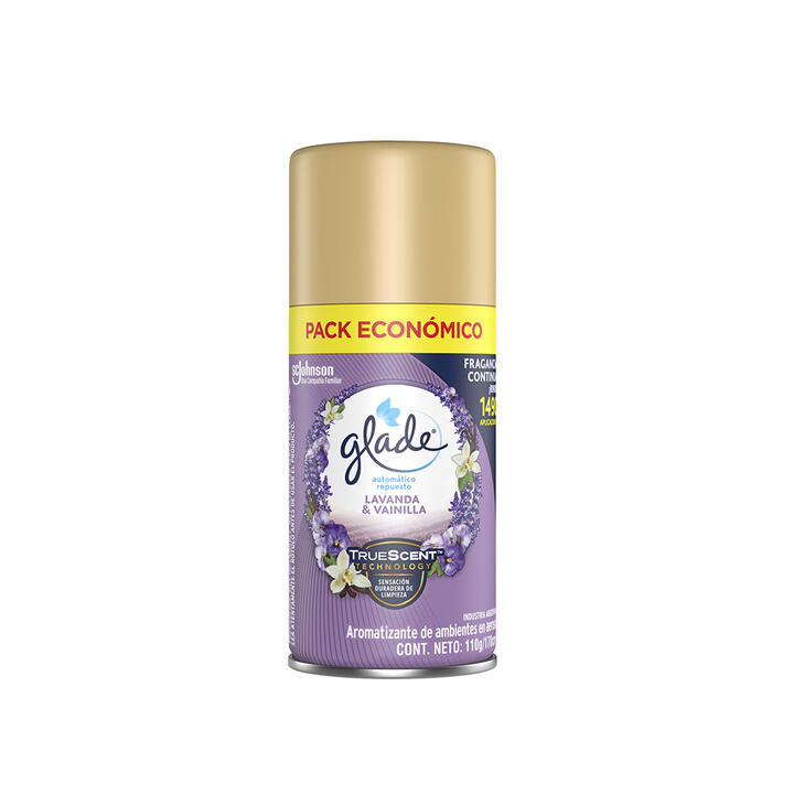 GLADE REPUESTO AUTOMATICO LAVANDA Y VAINILLA  - 170 CC