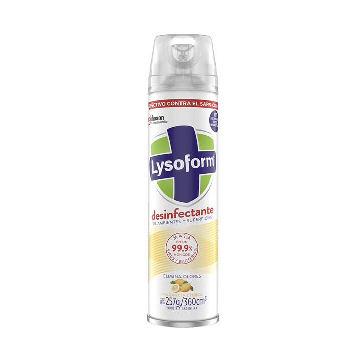 LYSOFORM AEROSOL DESINFECTANTE CÍTRICO