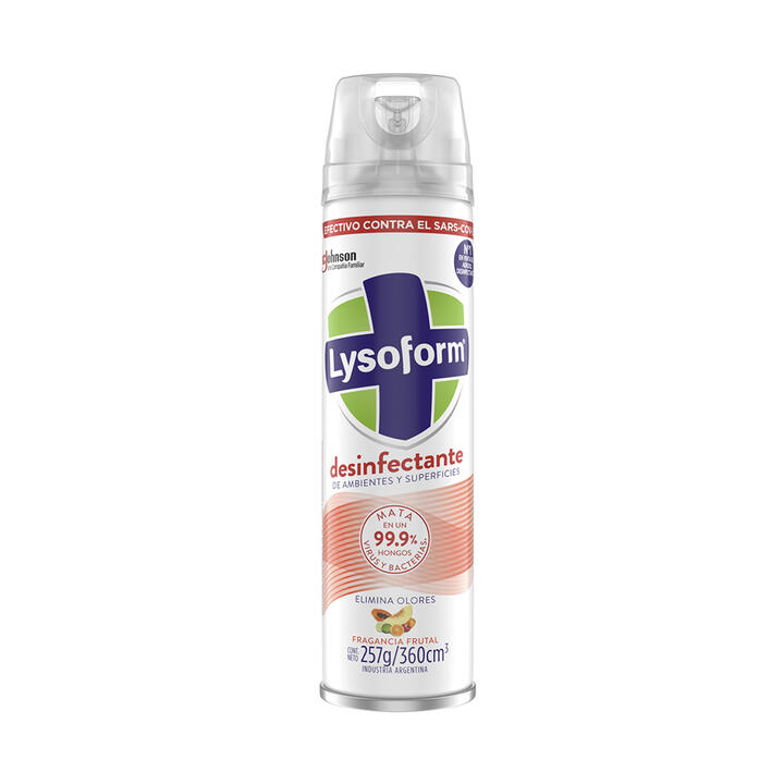 LYSOFORM AEROSOL DESINFECTANTE FRUTAL