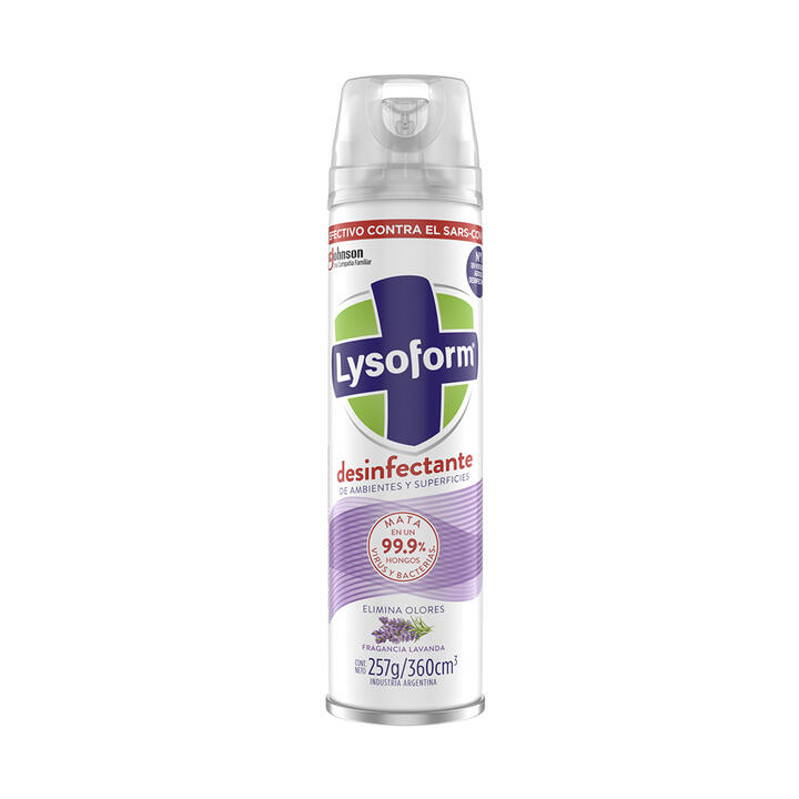 LYSOFORM AEROSOL DESINFECTANTE LAVANDA