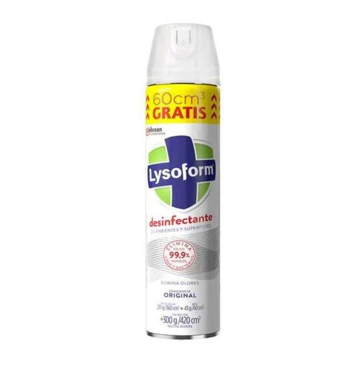 LYSOFORM AEROSOL DESINFECTANTE ORIGINAL 420 CC