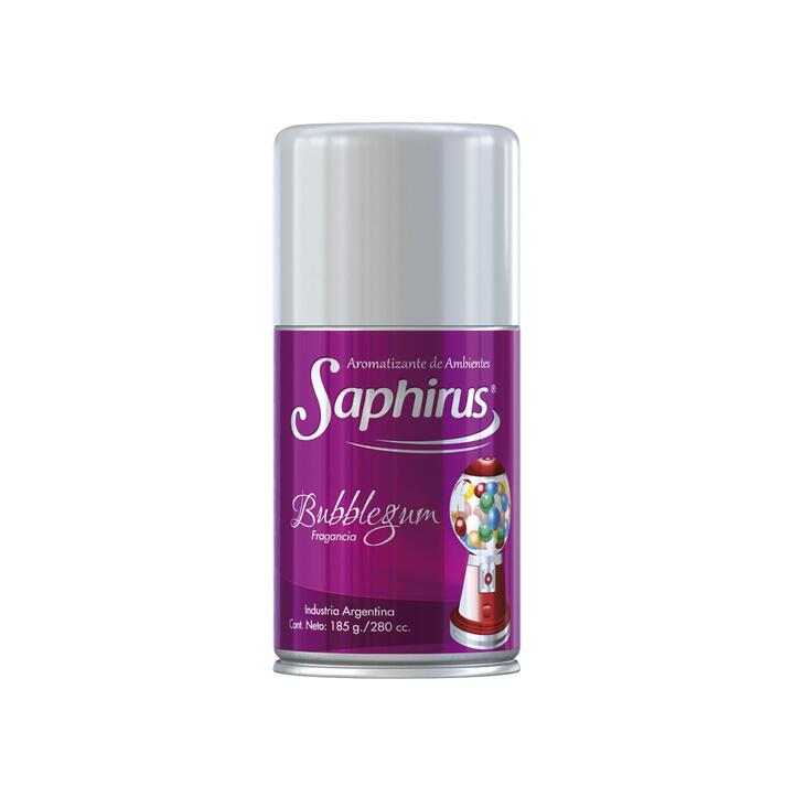  AROMATIZANTE DE AMBIENTES EN AEROSOL BUBBLEGUM SAPHIRUS