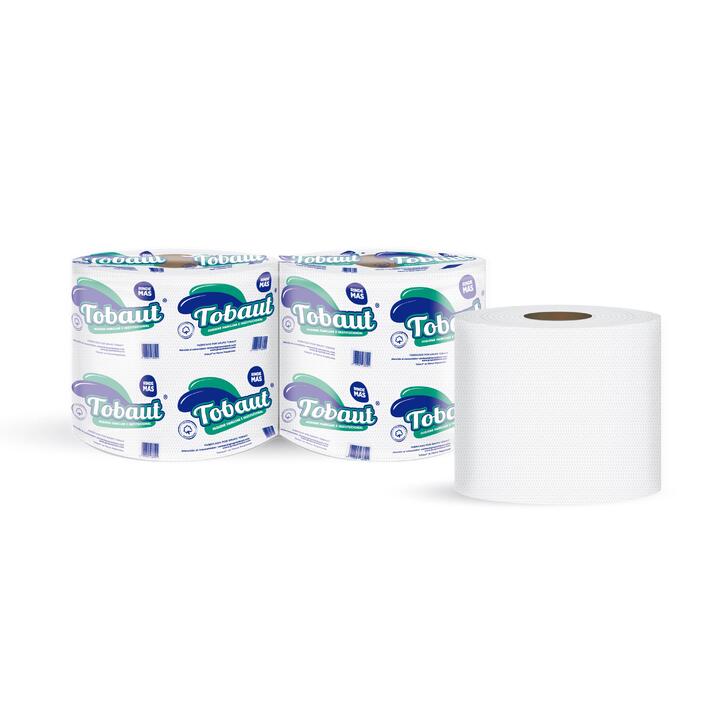 BOBINAS INDUSTRIALES TOBAUT HOJA SIMPLE X 2 U. - 20 CM - EXTRA BLANCO