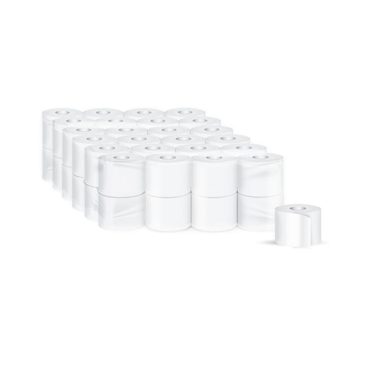 PAPEL HIGIENICO HOJA SIMPLE TOBAUT X 48 ROLLOS - EXTRA BLANCO