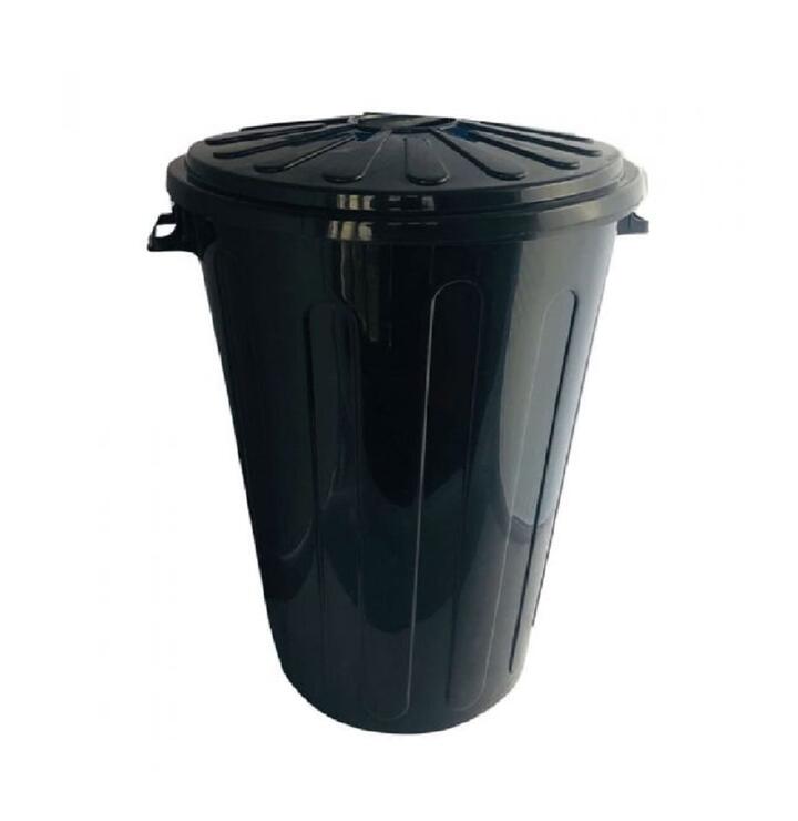CESTO DE RESIDUOS REDONDO TAPA PLANA - 125 LTS