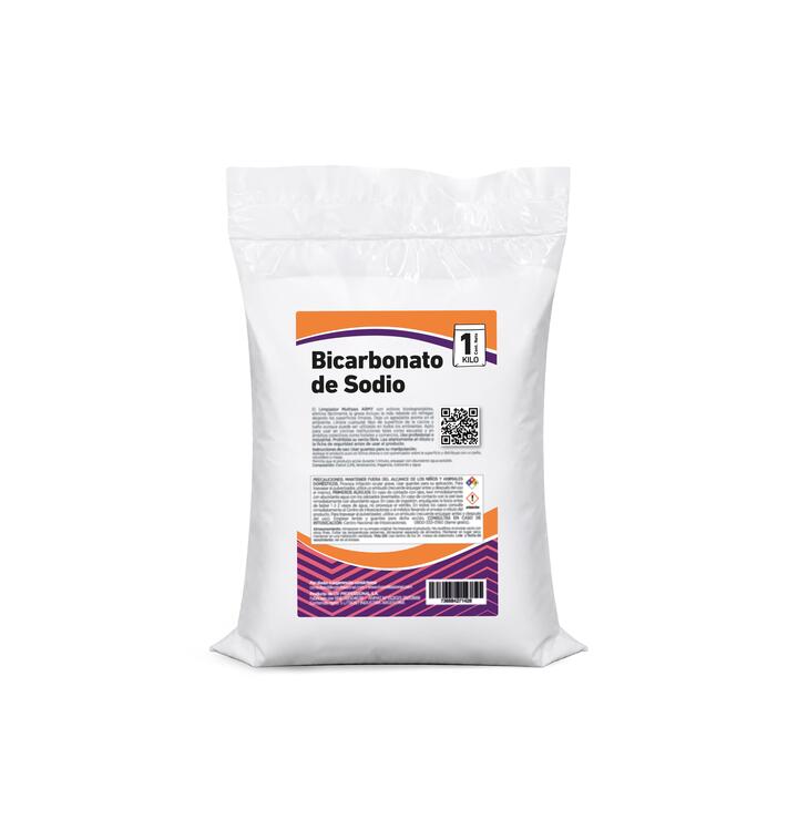 BICARBONATO DE SODIO BOLSA - 1 KG
