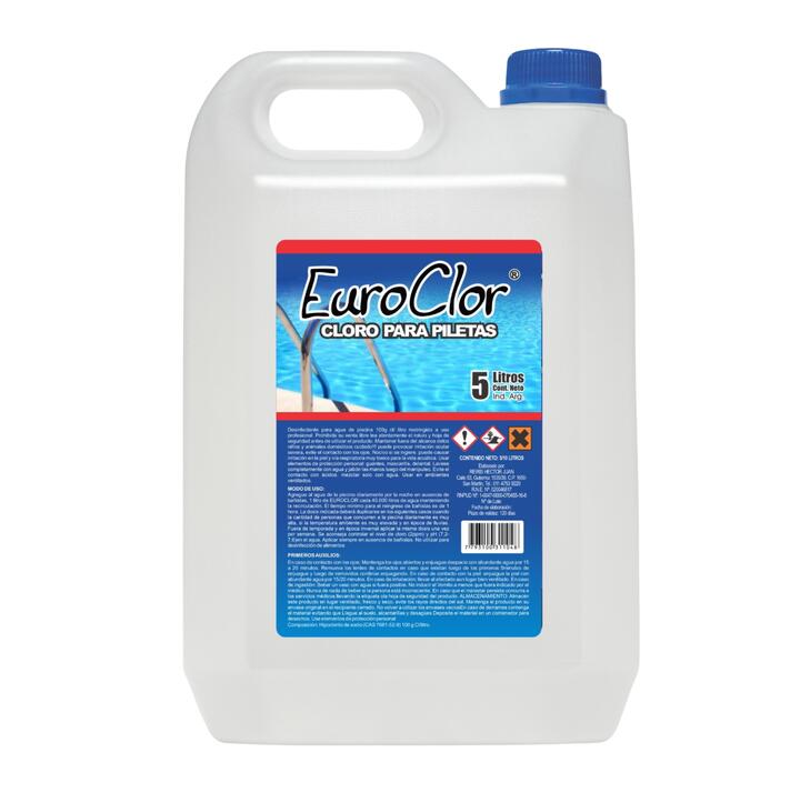 HIPOCLORITO DE SODIO 100GRS SERVIDOR - 5 L  - EAN: 7798436440172